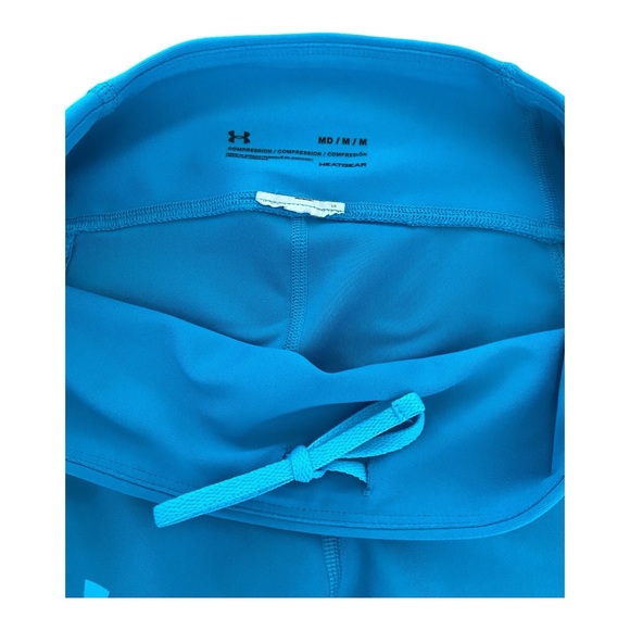 Under Armour Women's Armour Fly Fast Graphic Crop, Deceit (439)/Venetian Blue, M - Picture 6 of 9